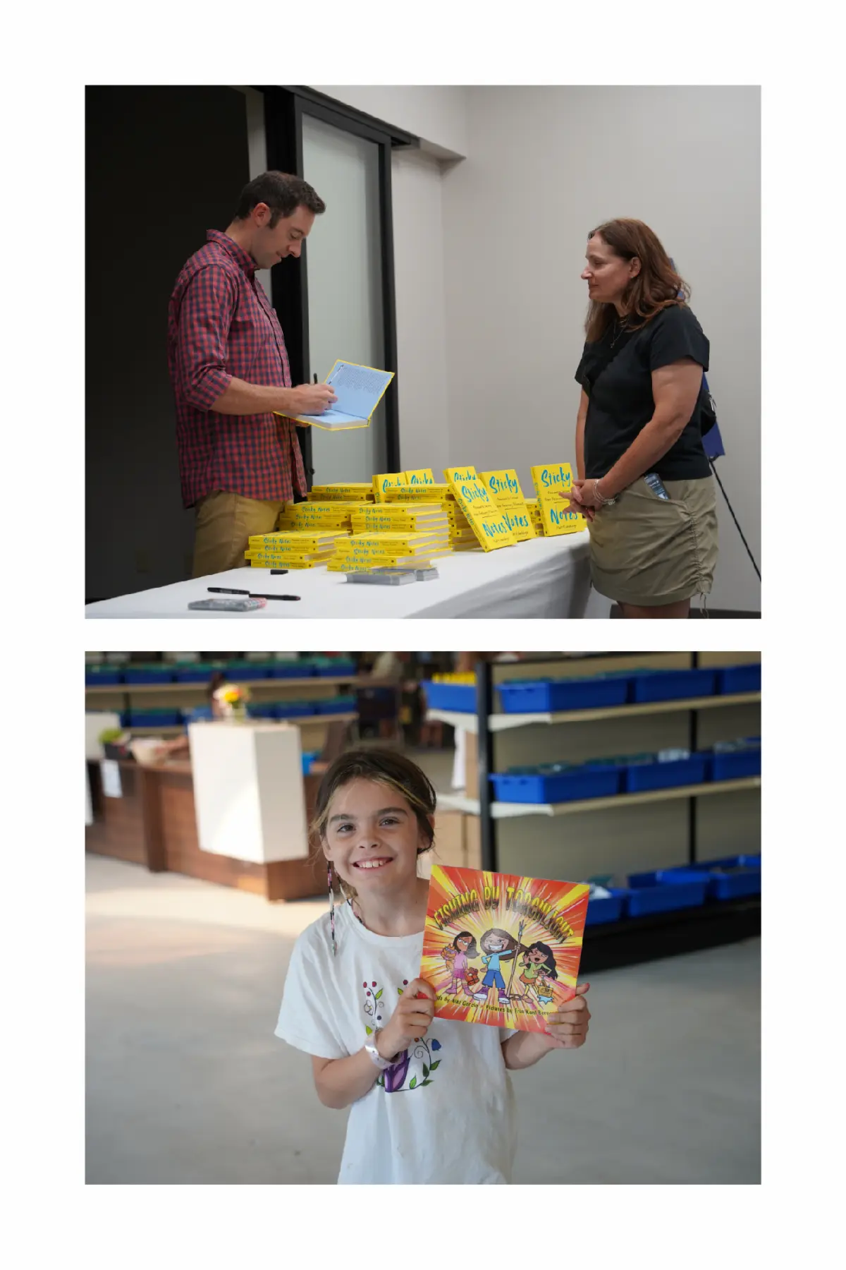 Author Signing at 30th Year Kids In Need Celebration